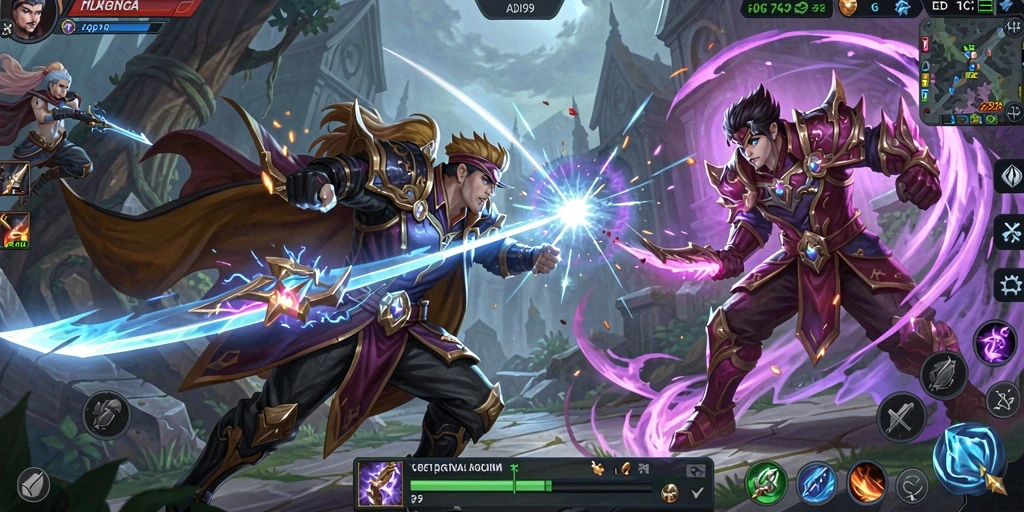 Tangkapan layar gameplay ADI99 yang seru dan strategis.