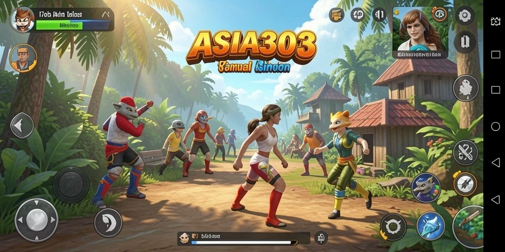 Tangkapan layar menampilkan gameplay simulasi yang menyenangkan dan interaktif.