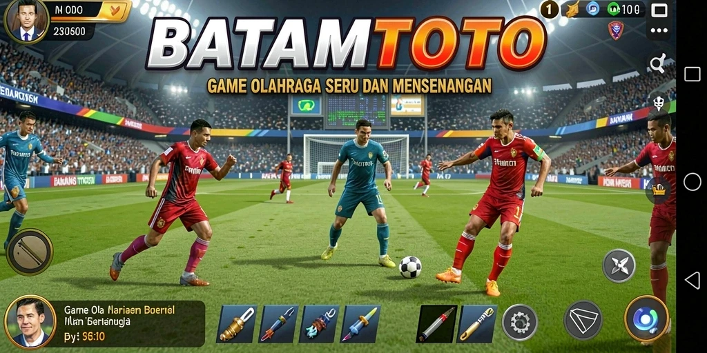 Tampilan utama gameplay seru di BATAMTOTO yang mendebarkan.