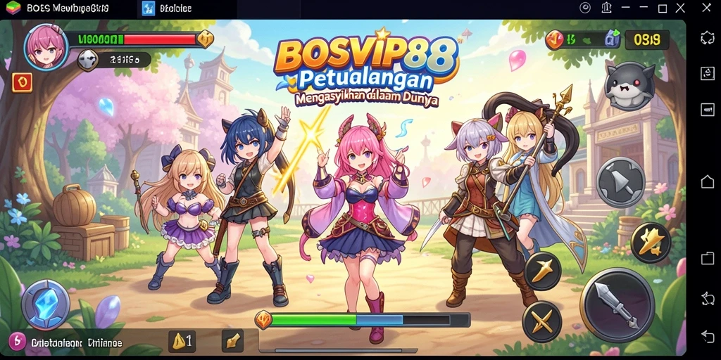 Screenshot gameplay BOSVIP88 yang mengasyikkan dan penuh aksi.