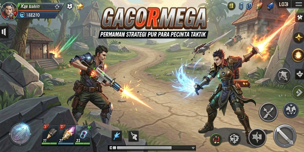 Tampilan menarik dari gameplay <strong>GACORMEGA</strong> yang penuh taktik dan strategi.