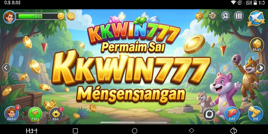 Tampilan gameplay <strong>KKWIN777</strong> yang menyenangkan dan interaktif.